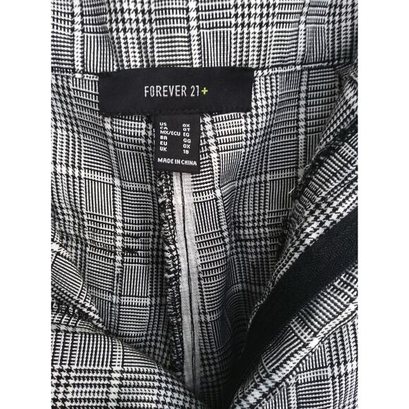 Plaid woven XL parachute pants skater cargo grunge steampunk straps gray - Picture 5 of 6